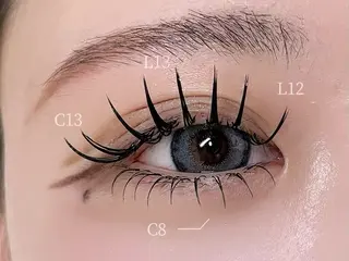 マツエク・マツパ 🪐WOLTOKYO 🪐yu-kiのマツエク・マツパデザイン