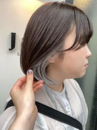 ショート カラー 暖色艶カラー♥️ nagi♥️のヘアスタイル
