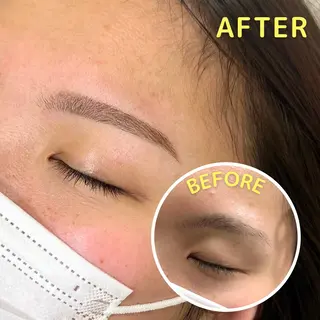 アイブロウ HAIR&MAKE POSH 日暮里のネイルデザイン