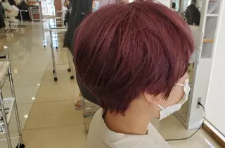 カラー 北野 親善のヘアスタイル