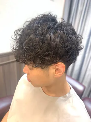 メンズ フリーランス理美容師 いさかのヘアスタイル