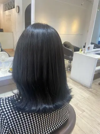 ミディアム 波川 幸功のヘアスタイル