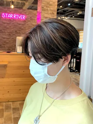 ショート 吉田 聡一のヘアスタイル