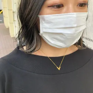 ショート カラー レイヤー/韓国ヘア 縮毛矯正🫧鈴木颯のヘアスタイル