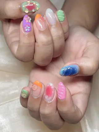 ネイル Rarity ネイルサロンのネイルデザイン