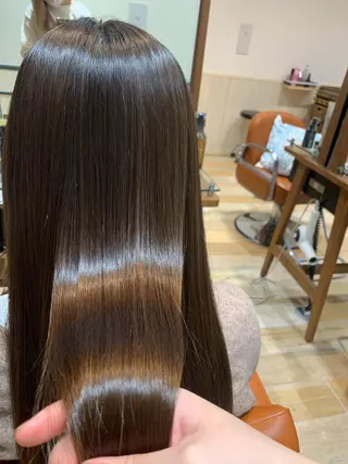 ロング 須藤 向日葵のヘアスタイル