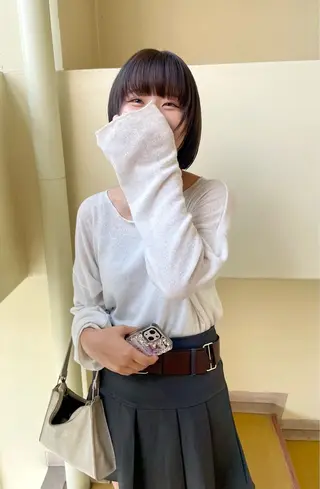 ショート カラー ヒナゴ トヨカズのヘアスタイル