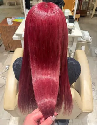 ロング カラー さとう ちほみ🐼のヘアスタイル