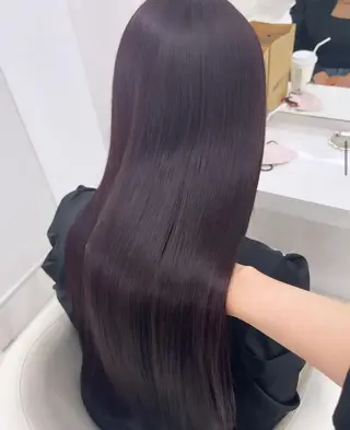 ロング カラー momo /レイヤー/暖色のヘアスタイル