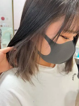 ミディアム カラー エクステ＆艶カラー 🎀YURINA🎀のヘアスタイル