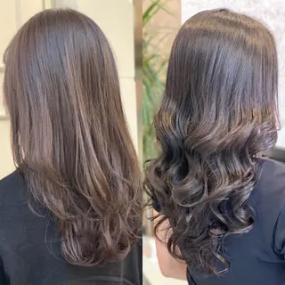 セミロング カラー 🫟Blanco🫟 Color&Careのヘアスタイル