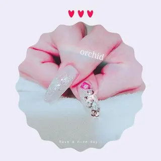 ネイル orchid ♡オーキッドのネイルデザイン
