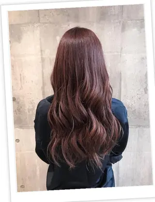 ロング カラー パーマ ヘアアレンジ メンズ キッズ ネイル マツエク・マツパ EnBlesS西宮 マンツーマン神道有基のヘアスタイル