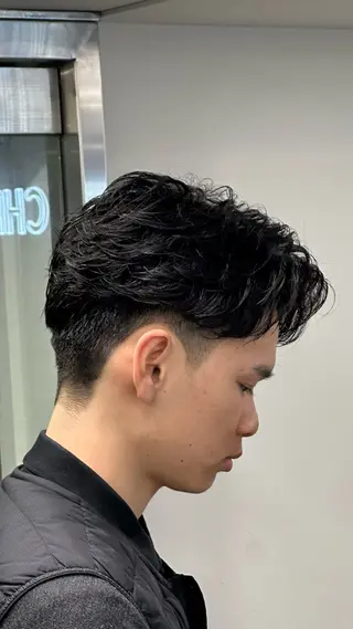 ショート パーマ メンズ 新宿No.1パーマ師 💈コウヨウ💈のヘアスタイル