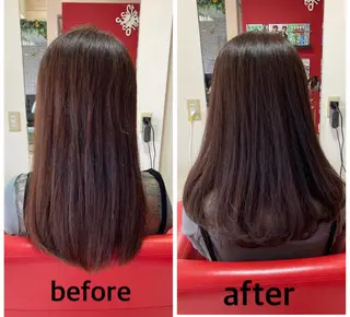 ロング ルーチェ【luce】ヘアリゾート宝塚歌劇前店所属・岸本 友子のヘアスタイル