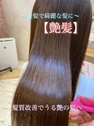 セミロング カラー 韓国風ヘア✻透明感 カラー✻yukaのヘアスタイル