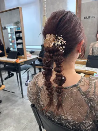 ヘアアレンジ 市毛 結菜のヘアスタイル