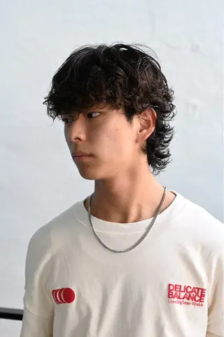 ミディアム 増田 司のヘアスタイル