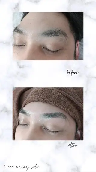 アイブロウ Luana wax 🐚根本のエステ・リラクイメージ