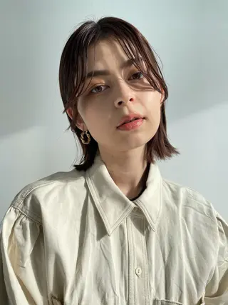 ミディアム 💖美髪矯正💖 辻未侑のヘアスタイル