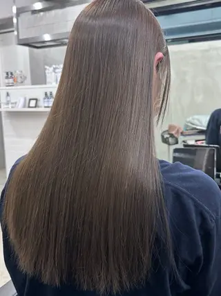 ロング カラー 浦谷洸成 艶カラー /酸性ストレートのヘアスタイル