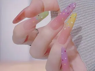 ネイル AND Nail 長さだし専門店のネイルデザイン