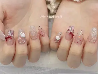 ネイル HANA 長さだしのネイルデザイン