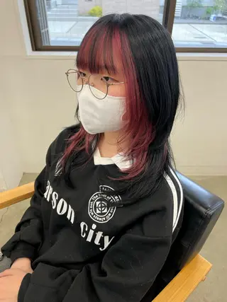 セミロング vince. moekoのヘアスタイル