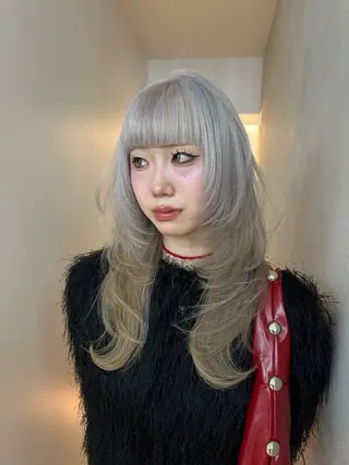 カラー ハイトーン特化 pepe🎀のヘアスタイル