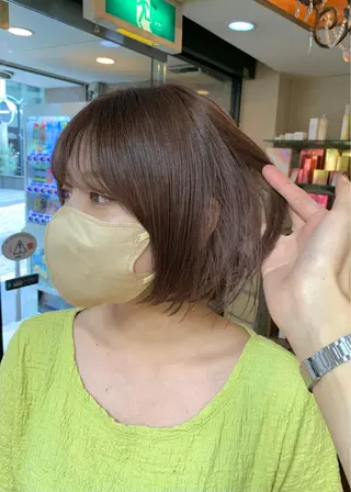 ショート カラー 矢野 晃平のヘアスタイル