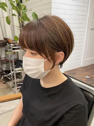 ショート カラー 【ショートカット 美髪矯正】今井隆太のヘアスタイル