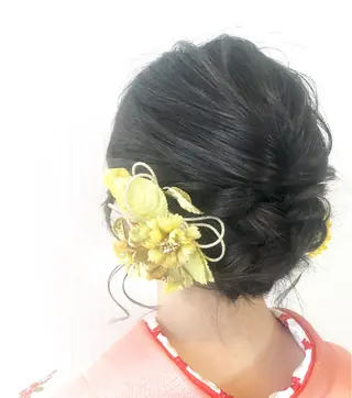 ヘアアレンジ 菊池 栄里奈のヘアスタイル