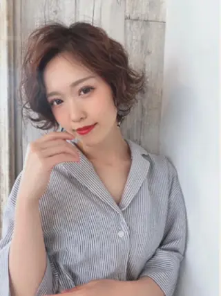 ショート カラー 髪質改善shoma mikiのヘアスタイル