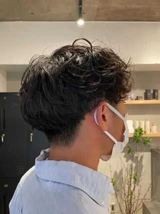 パーマ メンズ hazuki 🌝のヘアスタイル