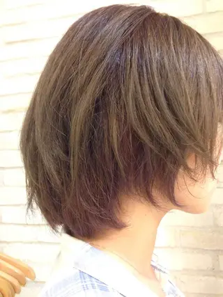 ショート カラー 小倉 聖也のヘアスタイル