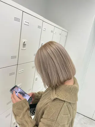 ミディアム 韓国ヘア🇰🇷🎀 みきのヘアスタイル