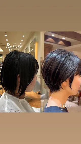ショート カットモデル/ 大森弘貴のヘアスタイル