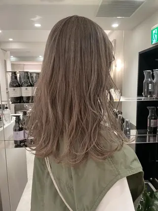 ロング カラー 🪞透け感&韓国ヘア 🪞honokaのヘアスタイル
