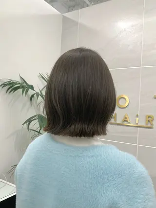 ショート カラー 本格ヘッドスパ🌿 ×ヘア 佐藤のヘアスタイル