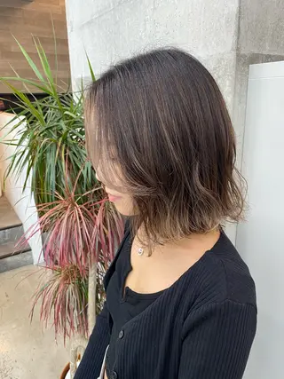 ショート カラー 🌼ハイライト透明感 🌼maiのヘアスタイル