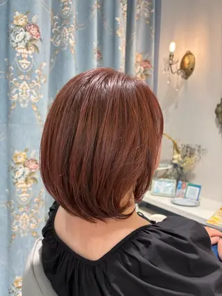 ショート カラー MASUMI／ 川西能勢口LUMIAのヘアスタイル