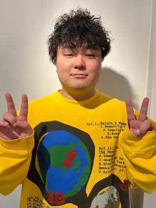 ショート パーマ メンズ yoshikei -mow hair-のヘアスタイル