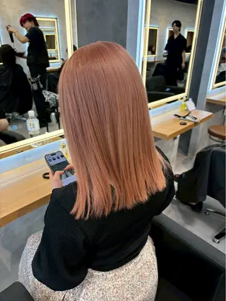 カラー 札幌韓国カラー 👑ヒリュウのヘアスタイル