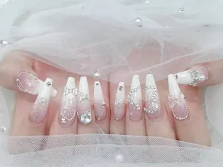 ネイル MoMoA Nail ネイル長さ出し専門店のネイルデザイン