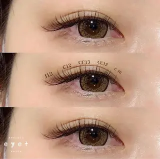 マツエク・マツパ 日山 姫星のマツエク・マツパデザイン