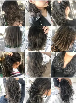 ミディアム カラー LAS 代表 ナガカワ コウヘイのヘアスタイル