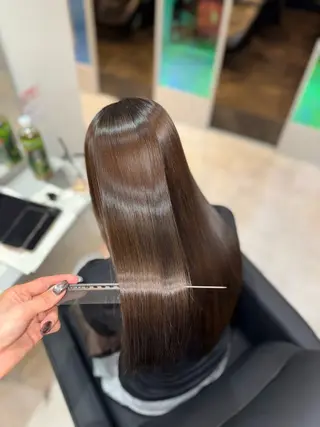 ロング リピート90%超/縮 毛/酸性縮毛特化井口のヘアスタイル