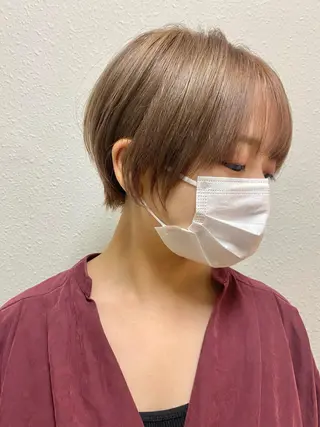 ショート カラー 🍃ショートヘア🍃 北林春樹のヘアスタイル