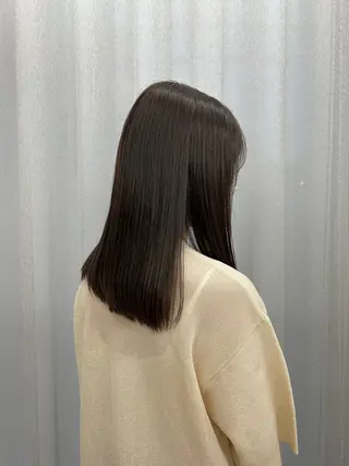 セミロング AELU🌱 林千晶のヘアスタイル