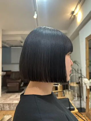 ミディアム 赤坂 柊誠のヘアスタイル